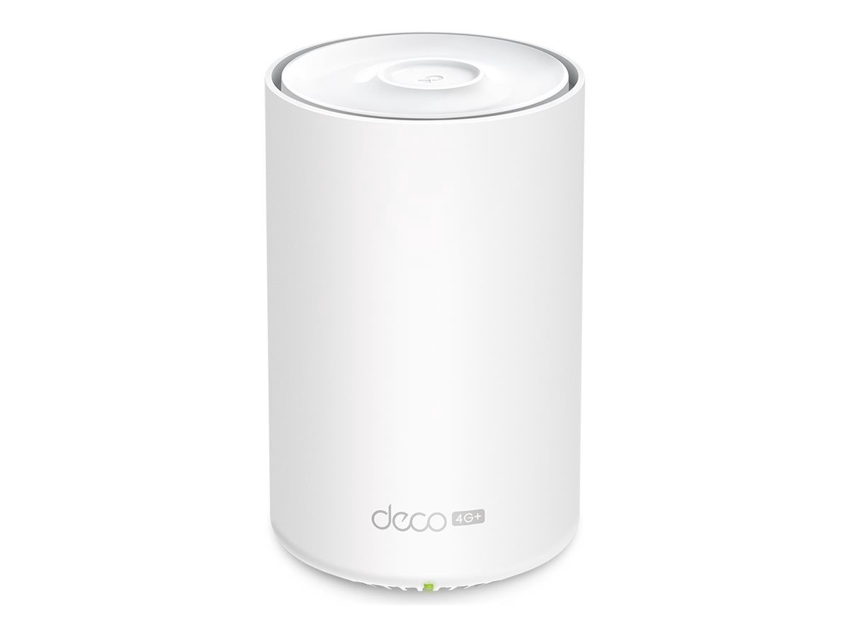 TP-LINK Deco X10-4G(1-pack) 4G+ AX1500 Whole Home Mesh Wi-Fi 6 Router, TP-LINK, 4G+ AX1500 Whole Home Mesh Wi-Fi 6 Router, Deco X10-4G (1-pack), 802.11ax, 1201 Mbit/s, Mesh Support No, MU-MiMO No, No mobile broadband