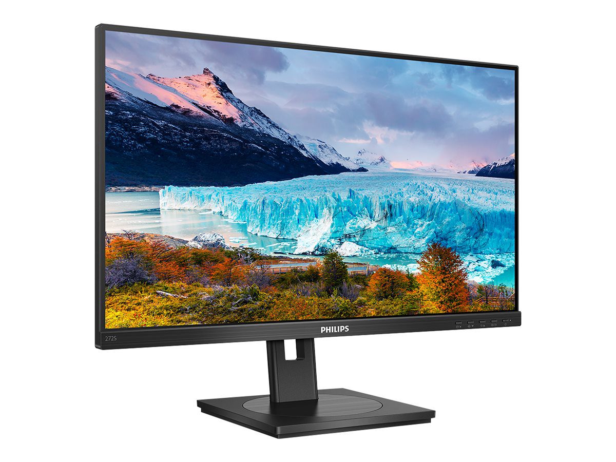 LCD Monitor, 272S1AE/00, 27 ", IPS, FHD, 16:9, 75 Hz, 4 ms, 1920 x 1080 pixels, 250 cd/m², Headphone out, HDMI ports quantity 1, Black