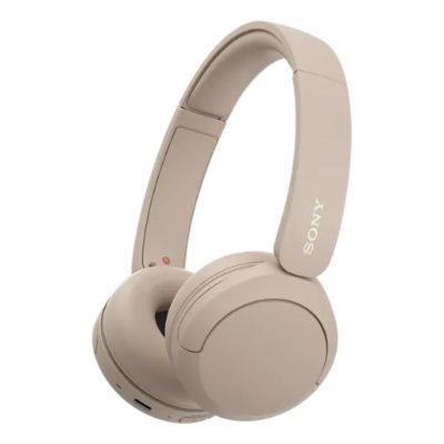 Wireless Headphones, WH-CH520, Wireless, On-Ear, Microphone, Beige, Noise canceling