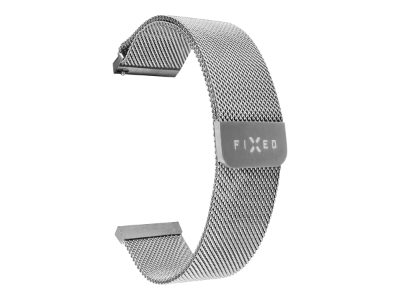 Mesh Strap with Quick Release 22mm for Smartwatch, Silver