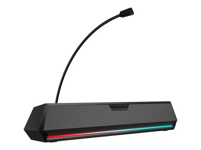 Edifier 7.1 Surround Gaming Speaker, G1500 BAR, 2.5 W + 2.5 W, Bluetooth, Wireless connection, Black