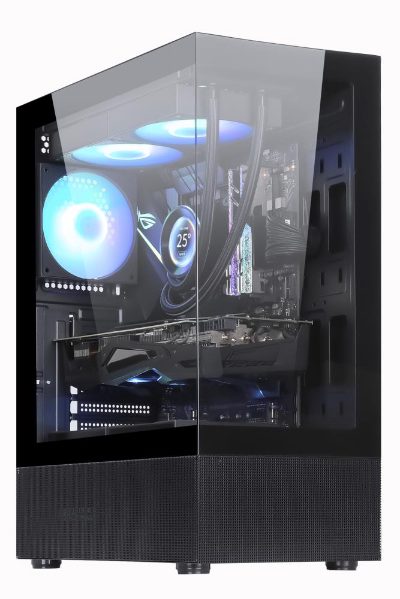 Case, GOLDEN TIGER, Supported motherboard form factors ATX/micro ATX, Black, Midi Tower, Raider DK-6, RAIDERDK6