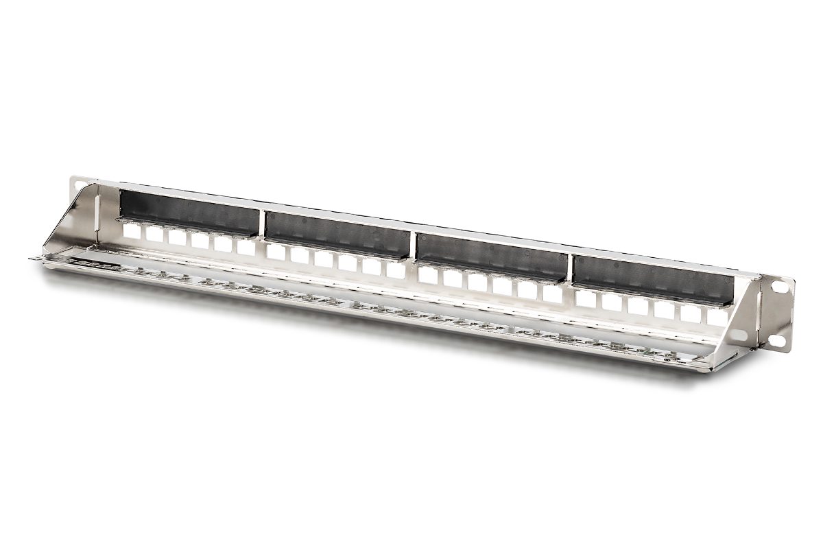 Digitus Modular Patch Panel, 24-port, DN-91411-G, White