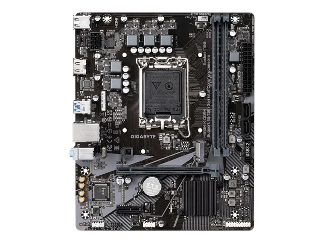 Gigabyte | H610M K DDR4 1.0 M/B | Processor family Intel | Processor socket LGA1700 | DDR4 DIMM | Memory slots 2 | Supported hard disk drive interfaces SATA, M.2 | Number of SATA connectors 2 | Chipset Intel H610 Express | Micro ATX