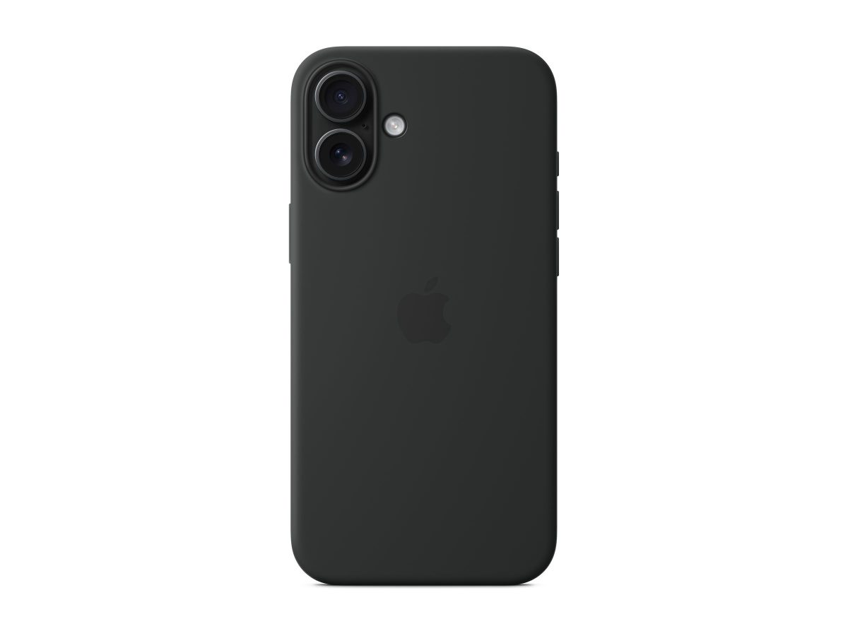 Apple Case with MagSafe, Apple, iPhone 16 Plus, Silicone, Black