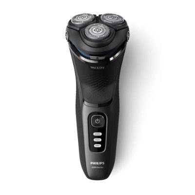 Philips Shaver Series 3000, Wet& Dry skuveklis (lādējams), melns