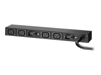APC Rack PDU, Basic, 0U/1U, 220-240V, 32A, (4) C19, EMEA/ASIA, Schneider Electric