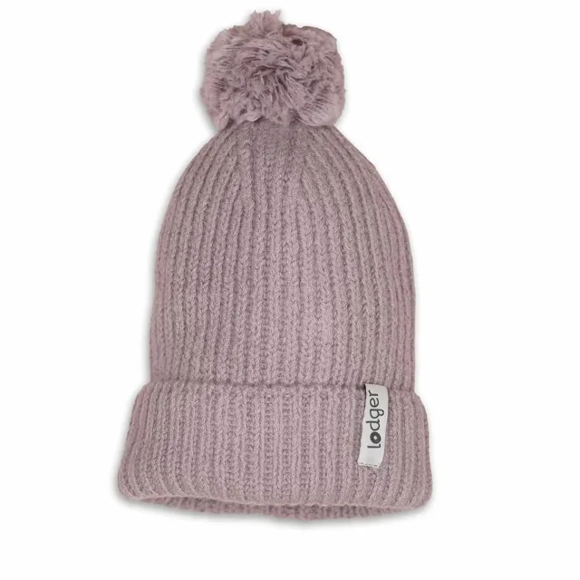 Lodger Hatter Folklore merino vilnas cepure, Rose, 3-6m