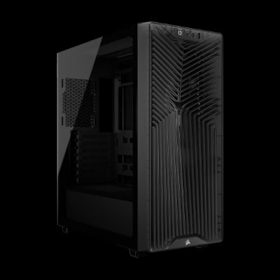 Corsair PC Case, 3200D RS, Smoke, Mid-Tower