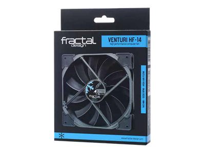 FD-FAN-VENT-HF14-BK, Black, Grey, Fan