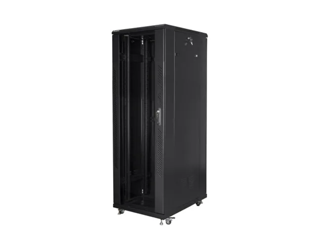 Lanberg | Rack cabinet 19" free-standing 47U/800x800 (flat pack) | FF01-8847-12B | Black