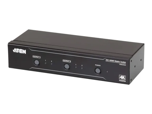 Aten | 2x2 4K HDMI Martrix Switch | VM0202H | Warranty 36 month(s)