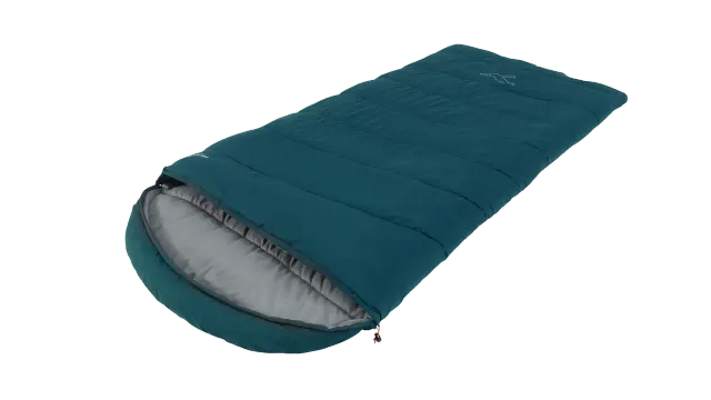 Easy Camp Raven I Square XL 5°C | Sleeping Bag | 220 x 100 cm | -8 to 9 °C | Left Zipper