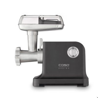 Meat Grinder, FW 2000, Black, 2000 W, Number of speeds 2, Throughput (kg/min) 2.5, 3 perforated discs, Shortbread attachment with 4 moulds, Sausage filler, Stuffer, Drip tray