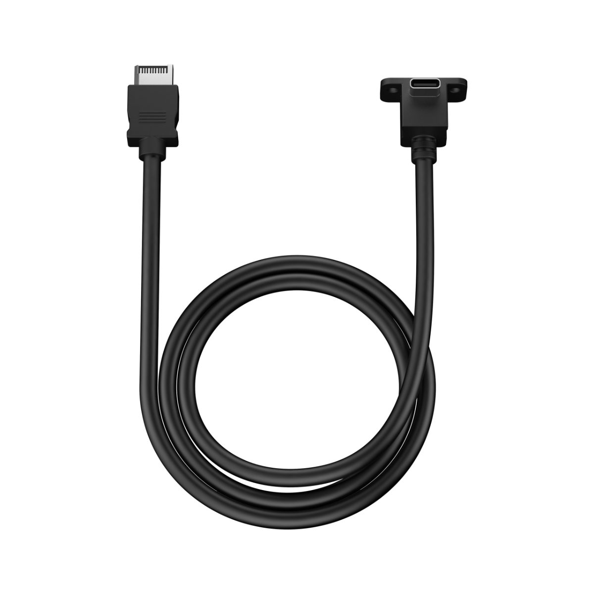 Fractal Design USB-C 10Gbps Cable - Model E, Fractal Design, USB-C 10Gbps Cable – Model E, Black