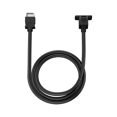 Fractal Design USB-C 10Gbps Cable - Model E, Fractal Design, USB-C 10Gbps Cable – Model E, Black