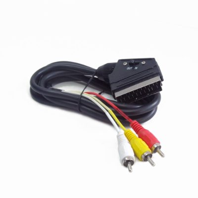 SCART/3 x RCA, SCART (21-pin), 3 x RCA