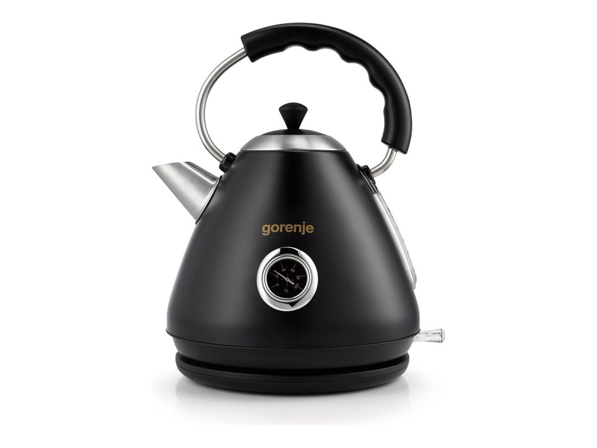 Kettle, K17CLBK, Electric, 2200 W, 1.7 L, Plastic/Metal, 360° rotational base, Black