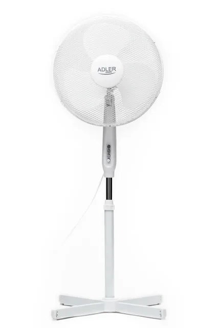 Adler | AD 7305 | Stand Fan | 45 W | Diameter 40 cm | Number of speeds 3 | Oscillation | White