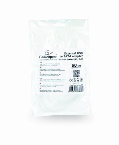 I/O ADAPTER USB TO SLIM/SATA/SSD A-USATA-01 GEMBIRD
