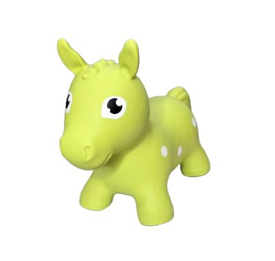 Gerardo's Toys lēkāšanas rotaļlieta, zirgs, zaļš