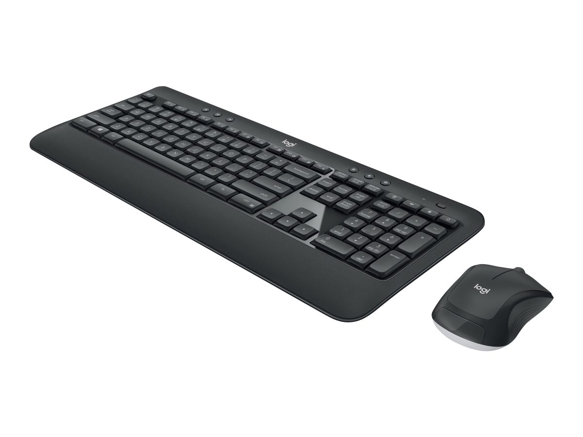 MK540 Advanced, Keyboard and Mouse Set, Wireless, Mouse included, Batteries included, Wireless connection, US, Black