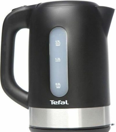 Kettle, KO330830, Electric, 2400 W, 1.7 L, Plastic, 360° rotational base, Black