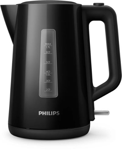 PHILIPS tējkanna 1.7 l, melna