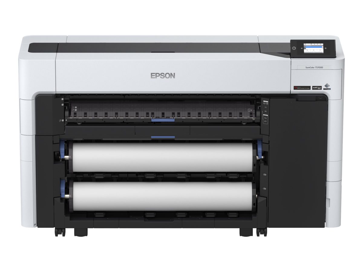 Epson SureColor SC-T5700D, Colour, Inkjet, Printer, Wi-Fi, White/Black