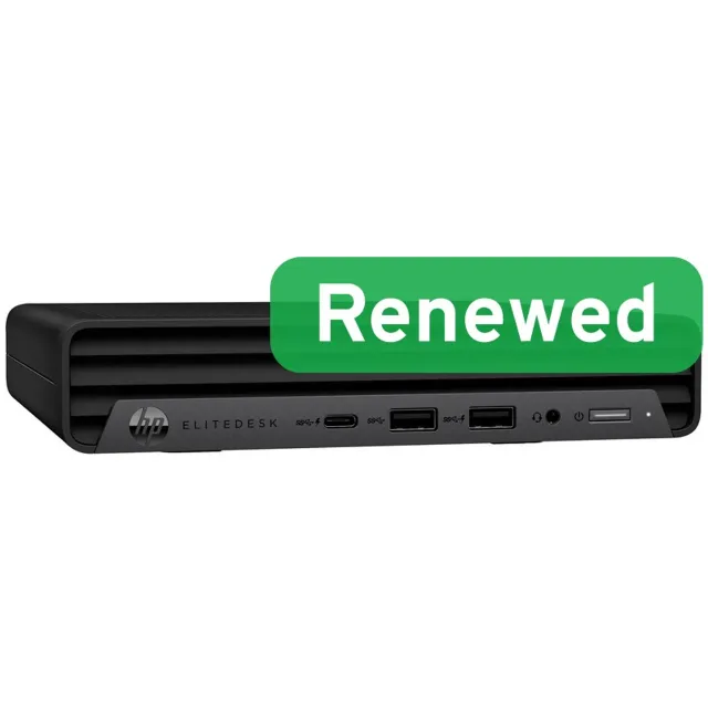 HP Renewed Grade A | EliteDesk 800 G6 | Intel Core i5 | i5-10500T | 16 GB | SSD | 256 GB | Intel UHD Graphics | Windows 11 Pro