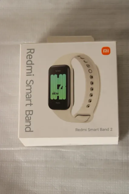 SALE OUT. Xiaomi Redmi | Smart Band 2 | Fitness tracker | Touchscreen | Heart rate monitor | Waterproof | Bluetooth | USED, MISSING CHARGER | Ivory