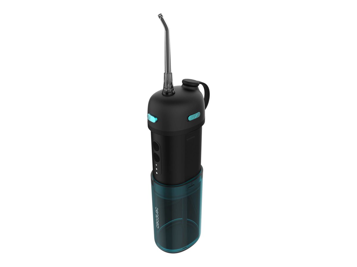Cecotec Oral Irrigator, ToothCare Jet Splash, 150 ml, Black/Blue, Number of heads 2
