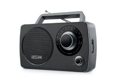 Portable Radio, M-075 R, AUX in