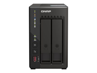2-Bay desktop NAS, TS-253E-8G, Intel Celeron, J6412 4-core, Processor frequency 2.6 GHz, 8 GB