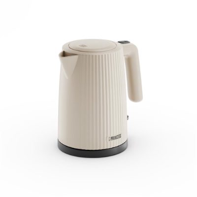 Princess Kettle, 236048 Wave, Electric, 2200 W, 1.7 L, Plastic, 360° rotational base, Brown