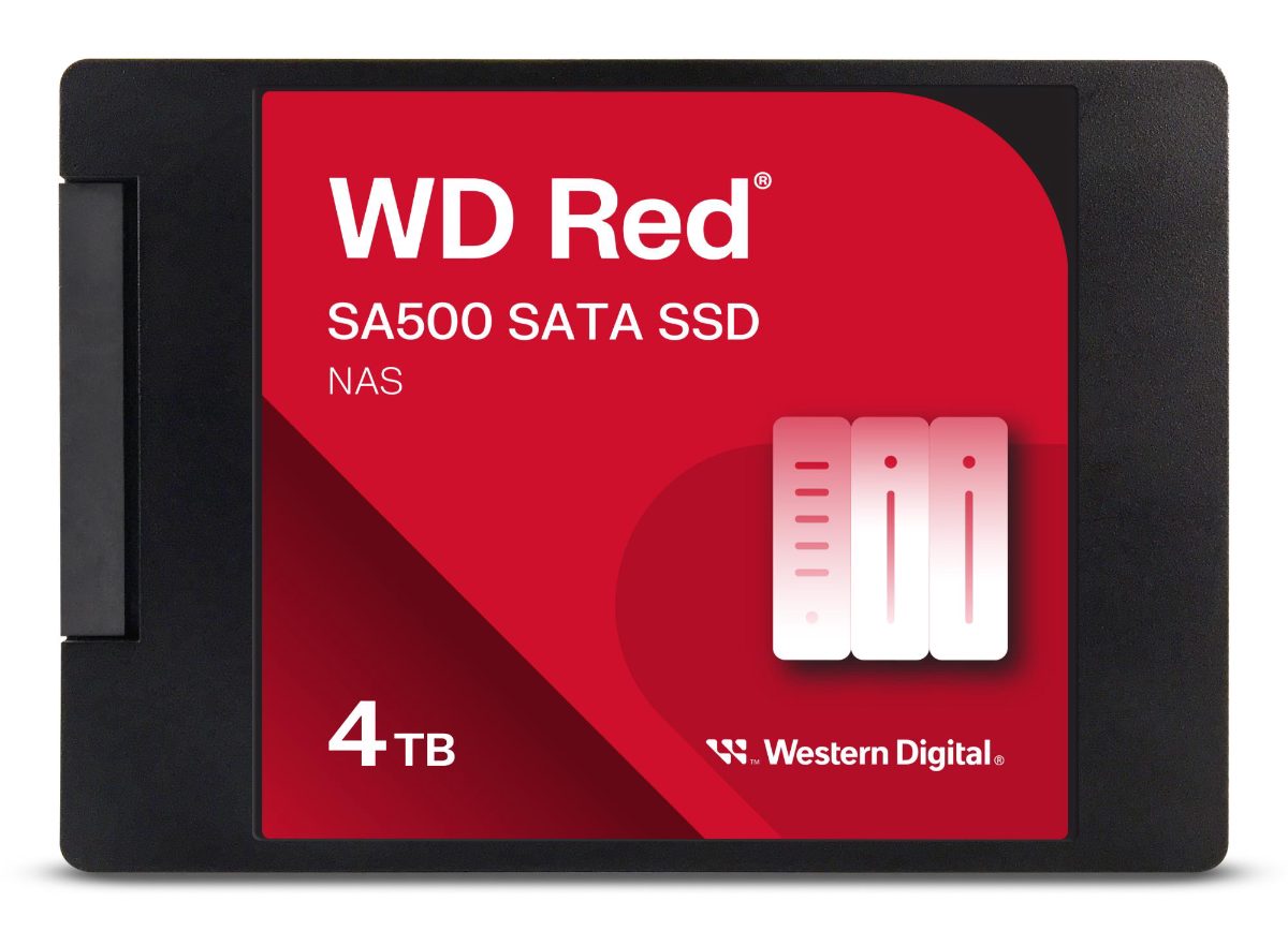 SSD, SANDISK, Red SA500, POWERED BY SANDISK, 4000 GB, Serial ATA III, Write speed 520 MB/s, Read speed 560 MB/s, 2.5", 2500xTBW rating, WDS400T2R0A