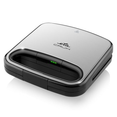 Sandwich maker, ETA316390000, 750 W, Number of plates 1, Stainless Steel/Black