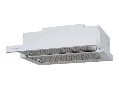 Hood, TFH 6630 WH, Telescopic, Energy efficiency class A+, Width 60 cm, 605 m³/h, Touch control, LED, White