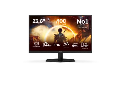 AOC C24G42FE 24“ 1920x1080/16:9/300 cd/m²/4ms/HDMI, DisplayPort, Headphone out, AOC
