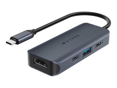 HyperDrive Next 4 Port USB-C Hub, HD4001GL, HDMI ports quantity 1