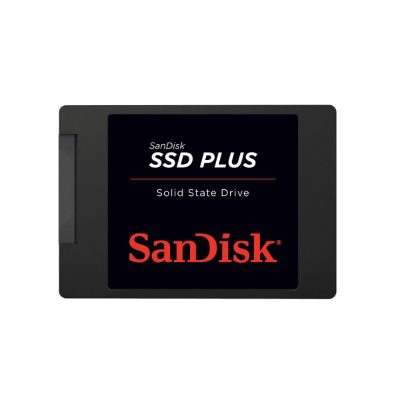 SSD, SANDISK BY WESTERN DIGITAL, SSD PLUS, 2TB, SATA 3.0, Write speed 450 MBytes/sec, Read speed 545 MBytes/sec, 2,5", SDSSDA-2T00-G26