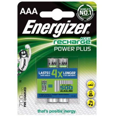 AAA/HR03, 700 mAh, Rechargeable Accu Power Plus Ni-MH, 2 pc(s)