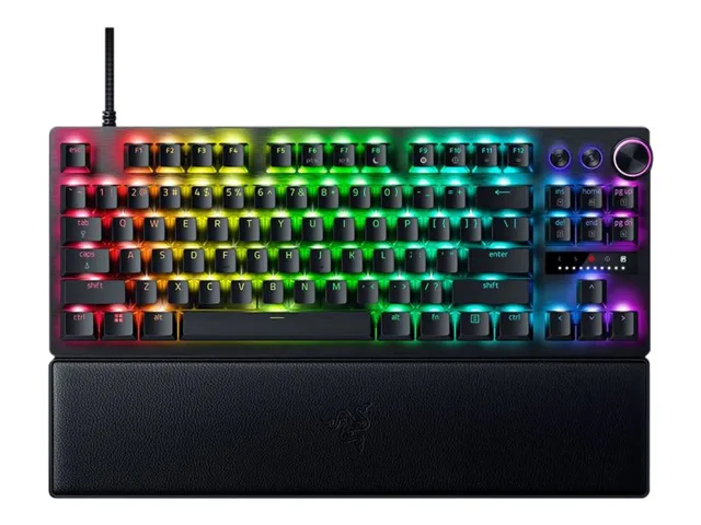 Razer | Huntsman V3 Pro Tenkeyless | Gaming Keyboard | Wired | US | Analog Optical | Black