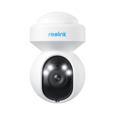 Smart WiFi Camera with Motion Spotlights, E Series E540, PTZ, 5 MP, 2.8-8/F1.6, IP65, H.264, Micro SD, Max. 512 GB
