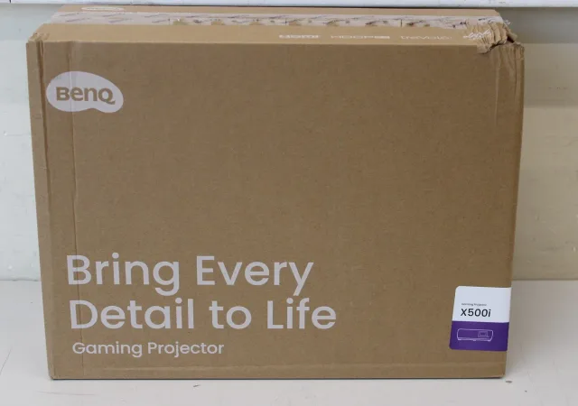 SALE OUT. Benq X500i | 4K UHD (3840 x 2160) | 2200 ANSI lumens | White/Black | DAMAGED PACKAGING | Wi-Fi
