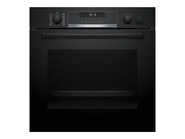 Bosch Oven | HRG578BB7 | 71 L | Electric | Pyrolysis | Knobs | Steam function | Height 59.5 cm | Width 59.4 cm | Black