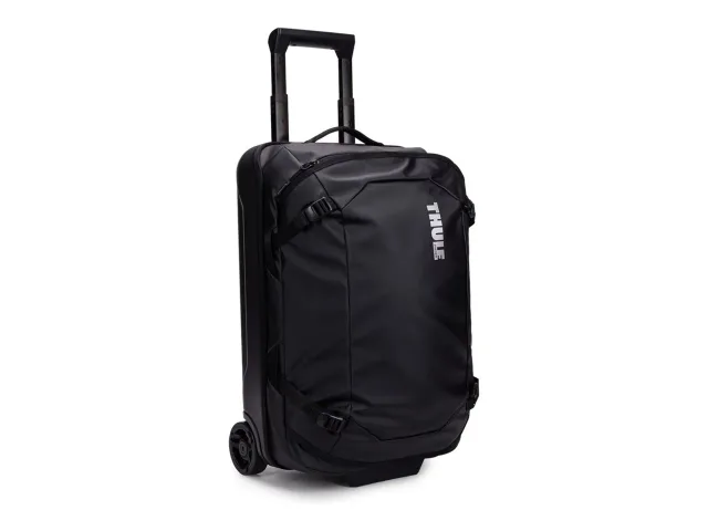Thule | Carry-on Wheeled Duffel Suitcase, 55cm | Chasm | Luggage | Waterproof | Black
