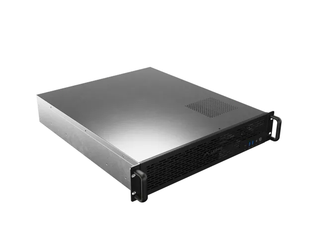 Lanberg Rackmount Server Chassis ATX 520/12 19"/2U | SC01-5202-12B | Black