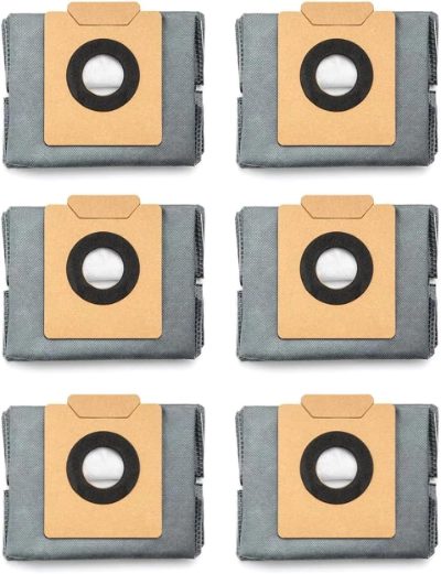 6-Pack Large Capacity Dust Bags Compatible with C20 Omni Robot Vacuum