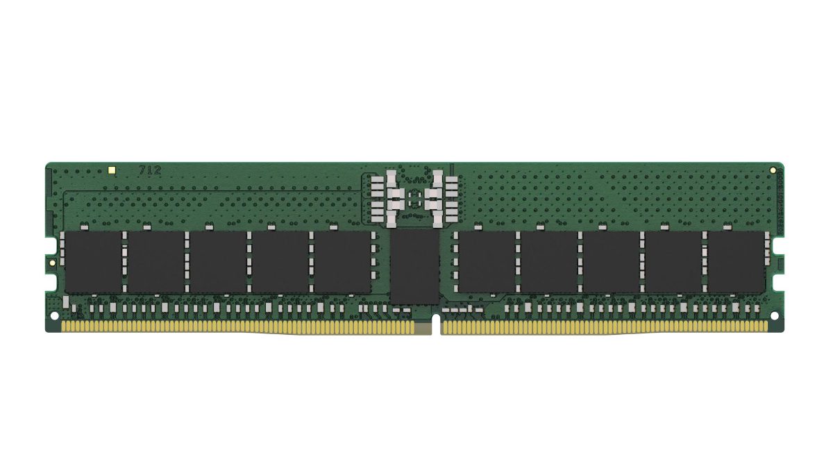 Server Memory Module, KINGSTON, DDR5, 32 GB, Registered (buffered), CL 46, 1.1 V, 288-pin DIMM, ECC Yes, KSM56R46BD8PMI-32HAI